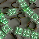 Square RGB LED module for signage - 0.96W - 12V DC - IP65 - 120º