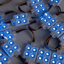 Square RGB LED module for signage - 0.96W - 12V DC - IP65 - 120º