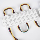 Square RGB LED module for signage - 0.96W - 12V DC - IP65 - 120º