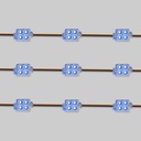 Square RGB LED module for signage - 0.96W - 12V DC - IP65 - 120º