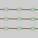 Square RGB LED module for signage - 0.96W - 12V DC - IP65 - 120º