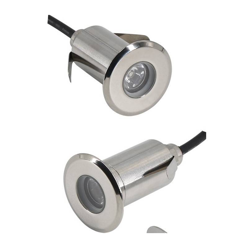 3W 12V-DC IP67 LED RGB recessed floor spotlight 3W