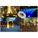 3W 12V-DC IP67 LED RGB recessed floor spotlight 3W