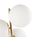 Triple crystal ball table lamp "ROM" - 3 x E27 - Ø 15cm