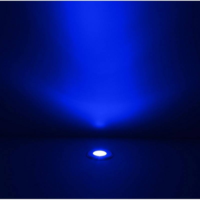 3W 12V-DC IP67 LED RGB recessed floor spotlight 3W
