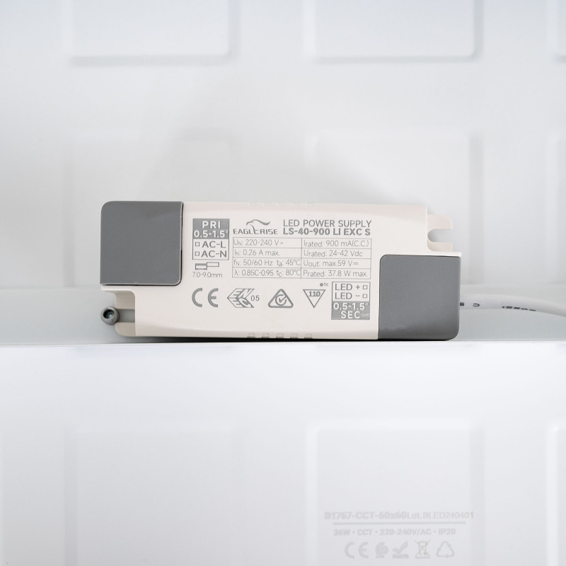 Surface LED Panel CCT - 36W - 60x60 cm - 135lm/W - IP20