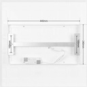Surface LED Panel CCT - 36W - 60x60 cm - 135lm/W - IP20