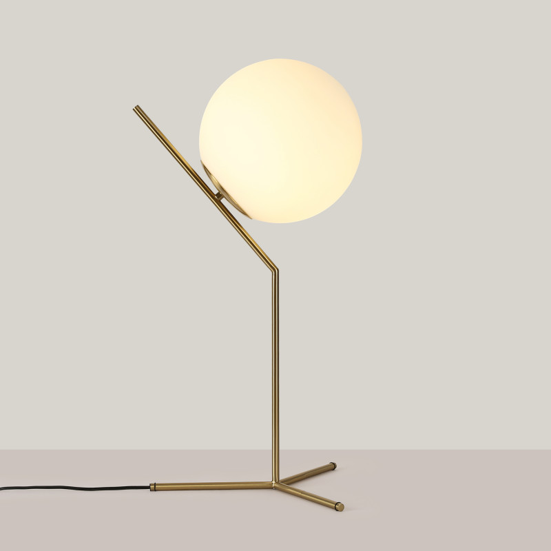Crystal ball table lamp "NOLA" - E27 - Ø 25cm