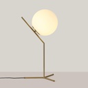 Crystal ball table lamp "NOLA" - E27 - Ø 25cm