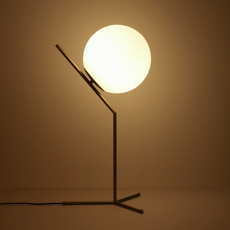 Crystal ball table lamp "NOLA" - E27 - Ø 25cm