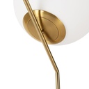 Crystal ball table lamp "NOLA" - E27 - Ø 25cm