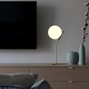 Crystal ball table lamp "NOLA" - E27 - Ø 25cm