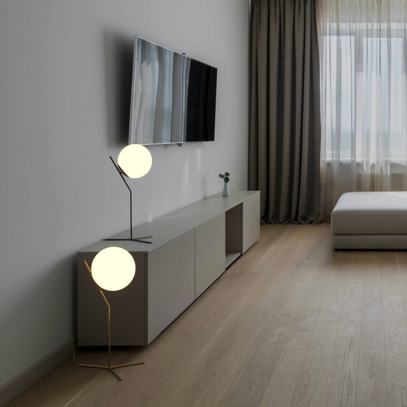 Crystal ball table lamp "NOLA" - E27 - Ø 25cm