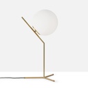 Crystal ball table lamp "NOLA" - E27 - Ø 25cm