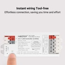 LED Strip Controller 2 in 1- Monochrome - CCT - 12/24V DC - 2.4GHz - MiBoxer - E2-RF