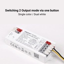 LED Strip Controller 2 in 1- Monochrome - CCT - 12/24V DC - 2.4GHz - MiBoxer - E2-RF