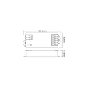 LED Strip Controller 2 in 1- Monochrome - CCT - 12/24V DC - 2.4GHz - MiBoxer - E2-RF