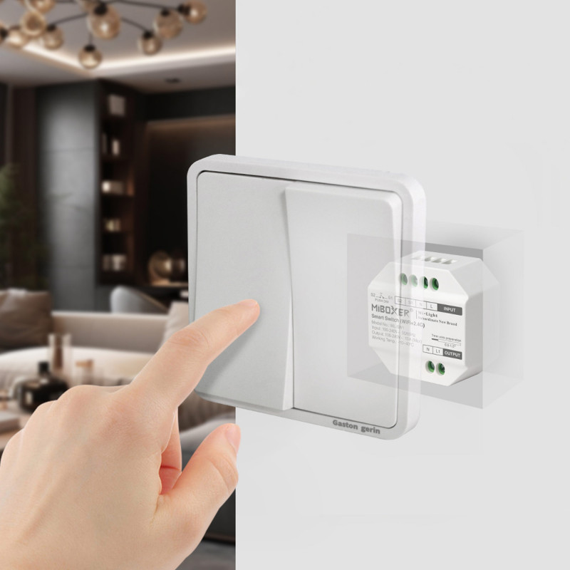 Smart switch - WiFi + 2.4GHz - Mi Boxer - WL-SW1