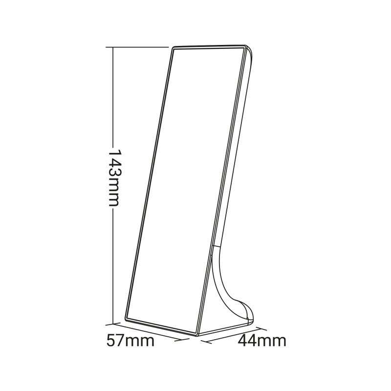 Vertical Remote Control - CCT - 3 Zones - RF 2.4Ghz - Mi Light