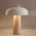 "CEP" design table lamp - Marble base - 2 x G9