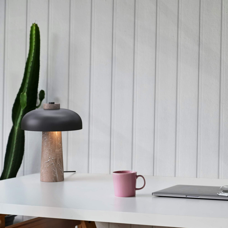 "CEP" design table lamp - Marble base - 2 x G9
