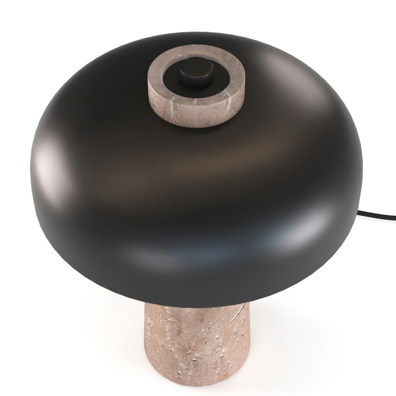 "CEP" design table lamp - Marble base - 2 x G9