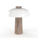 "CEP" design table lamp - Marble base - 2 x G9