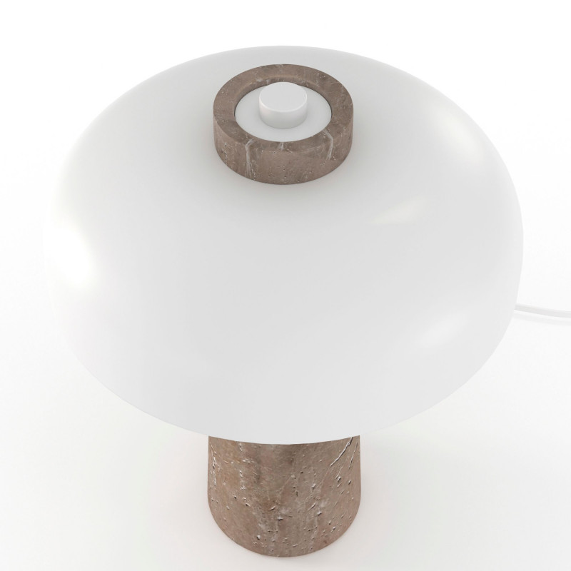 "CEP" design table lamp - Marble base - 2 x G9