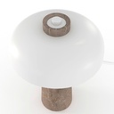 "CEP" design table lamp - Marble base - 2 x G9
