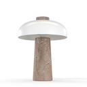 "CEP" design table lamp - Marble base - 2 x G9