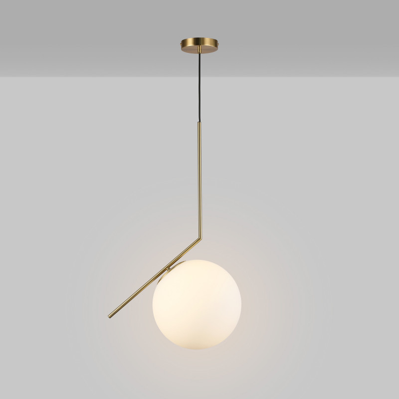 Crystal ball pendant light "HERMI 280" - E27 - Ø 28cm