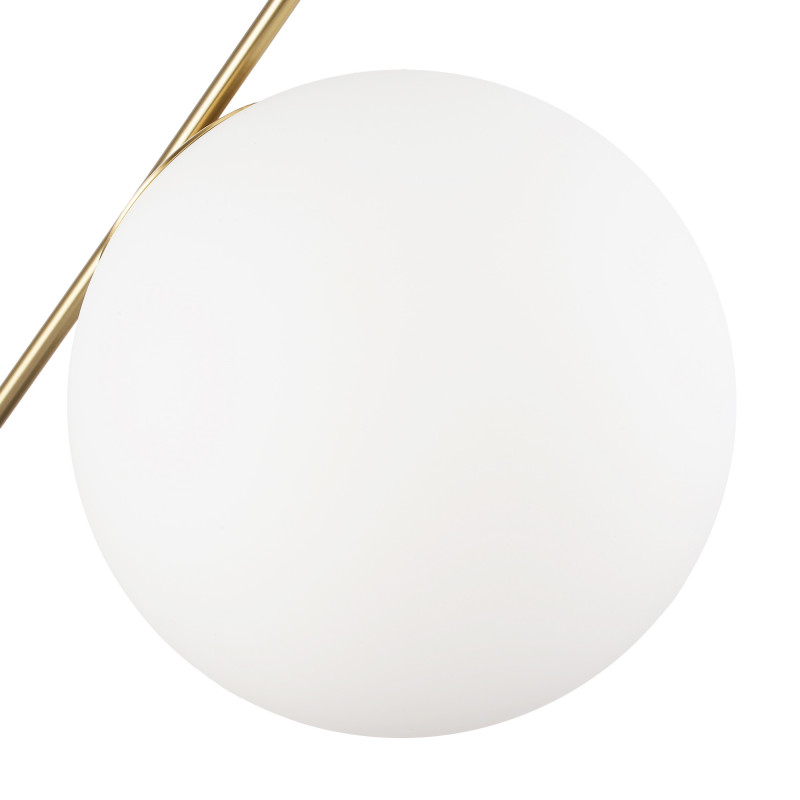Crystal ball pendant light "HERMI 280" - E27 - Ø 28cm