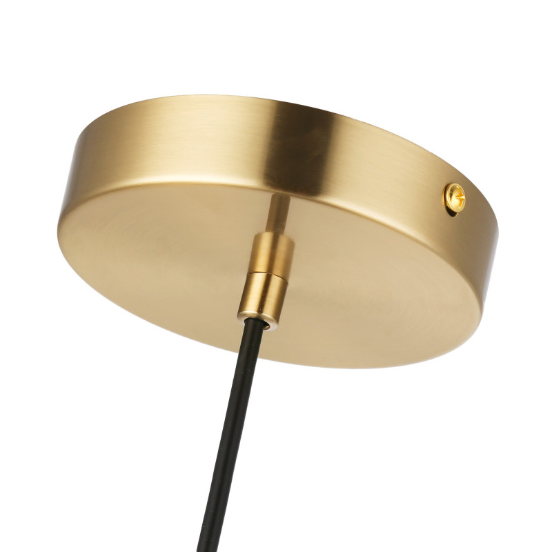 Crystal ball pendant light "HERMI 220" - E27 - Ø 22cm