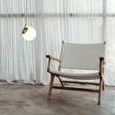 Crystal ball pendant light "HERMI 220" - E27 - Ø 22cm