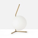Crystal ball table lamp "OCTO 200" - E27 - Ø 22cm