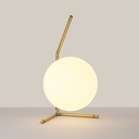 Crystal ball table lamp "OCTO 200" - E27 - Ø 22cm