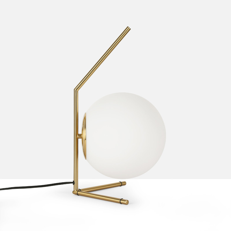 Crystal ball table lamp "OCTO 200" - E27 - Ø 22cm
