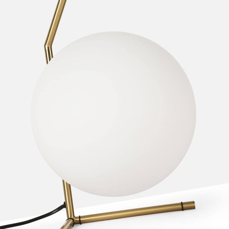 Crystal ball table lamp "OCTO 200" - E27 - Ø 22cm
