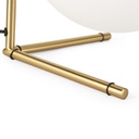 Crystal ball table lamp "OCTO 200" - E27 - Ø 22cm