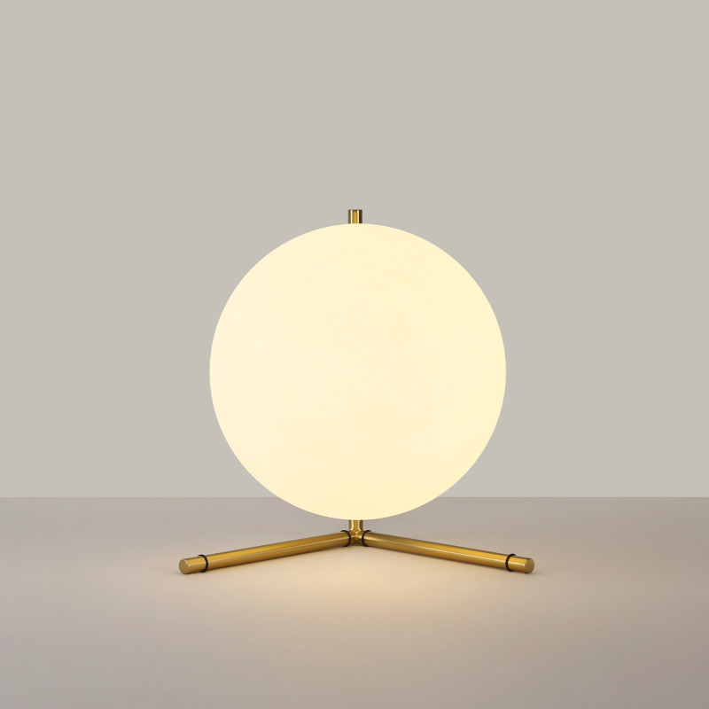 Crystal ball table lamp "RIPPER 220" - E27 - Ø 22cm