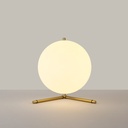 Crystal ball table lamp "RIPPER 220" - E27 - Ø 22cm