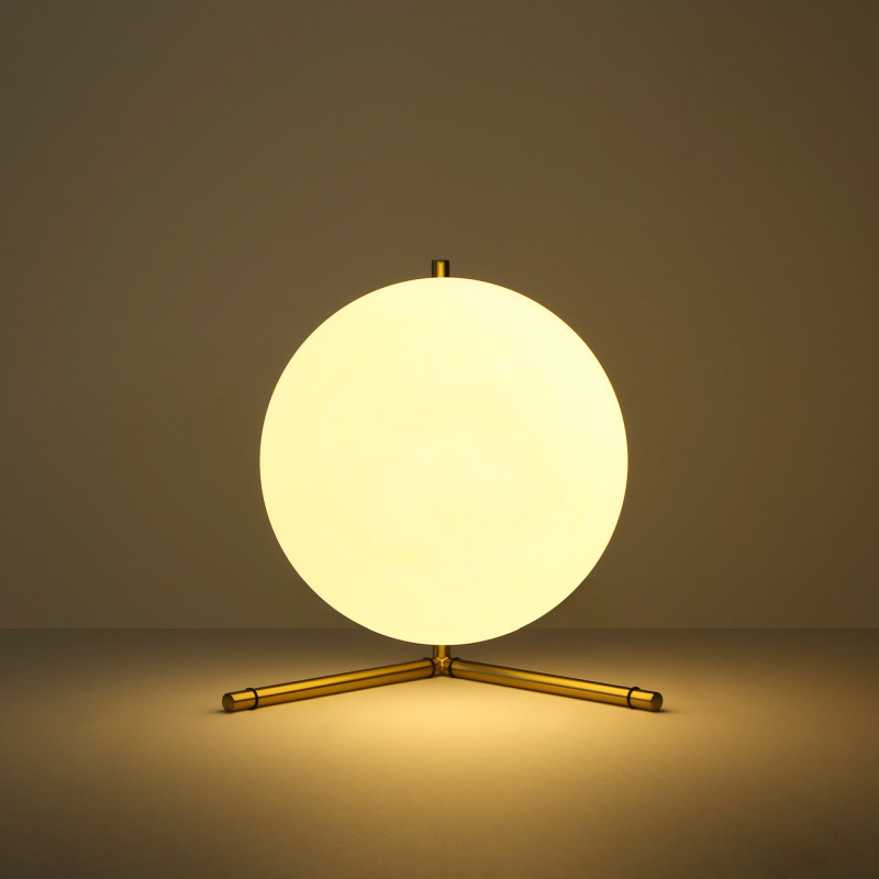 Crystal ball table lamp "RIPPER 220" - E27 - Ø 22cm