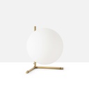 Crystal ball table lamp "RIPPER 220" - E27 - Ø 22cm