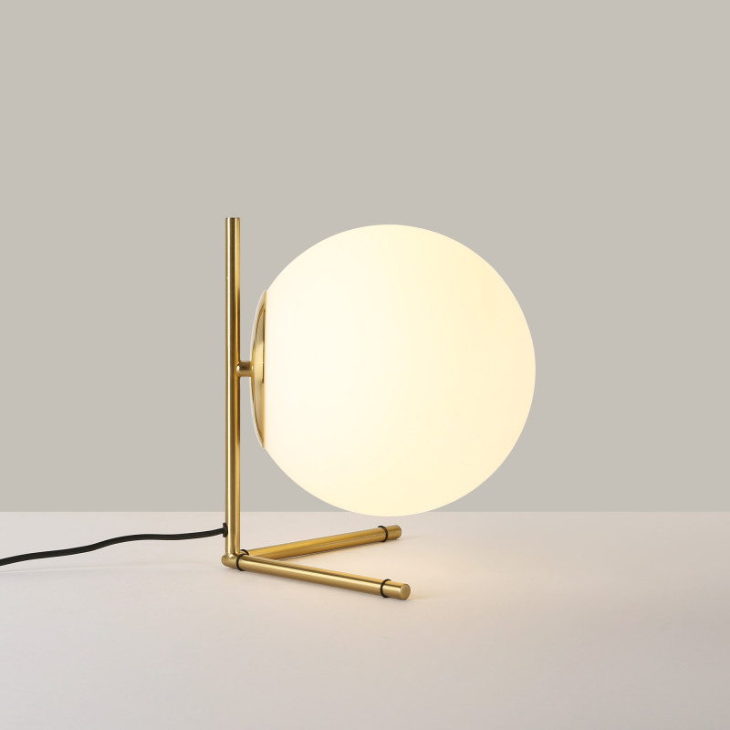 Crystal ball table lamp "RIPPER 220" - E27 - Ø 22cm