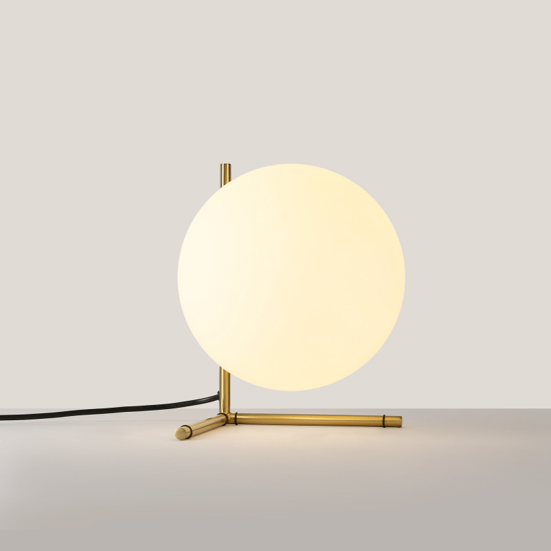 Crystal ball table lamp "RIPPER 220" - E27 - Ø 22cm