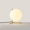 Crystal ball table lamp "RIPPER 220" - E27 - Ø 22cm