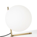 Crystal ball table lamp "RIPPER 220" - E27 - Ø 22cm