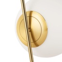 Crystal ball table lamp "RIPPER 220" - E27 - Ø 22cm