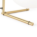 Crystal ball table lamp "RIPPER 220" - E27 - Ø 22cm