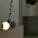 Crystal ball table lamp "RIPPER 220" - E27 - Ø 22cm